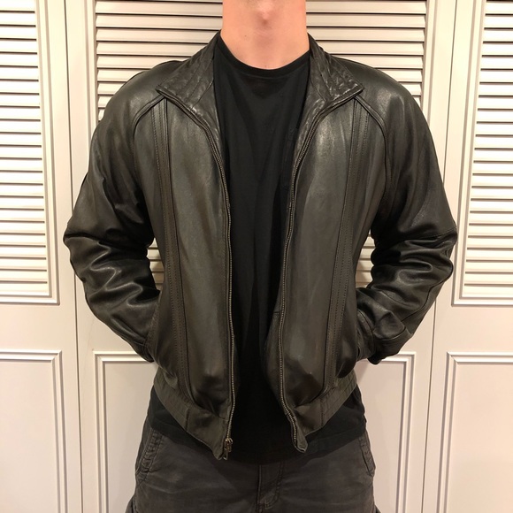 VINTAGE Raffaelo Golden Collection leather jacket - Picture 1 of 6